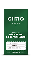 Espresso décaféiné